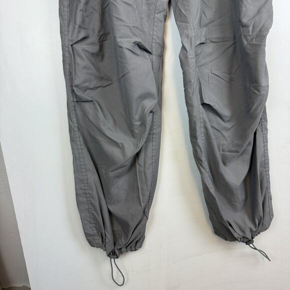 Vintage 2000 Y2K Old Navy Baggy Parachute Polyester Mens Pants Gray - L - Picture 4 of 12